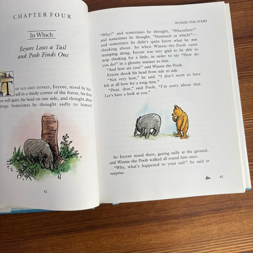 Vintage Winnie the Pooh Hardcover Book‎ Lot A.A. Milne 1996 First Edition & 1994